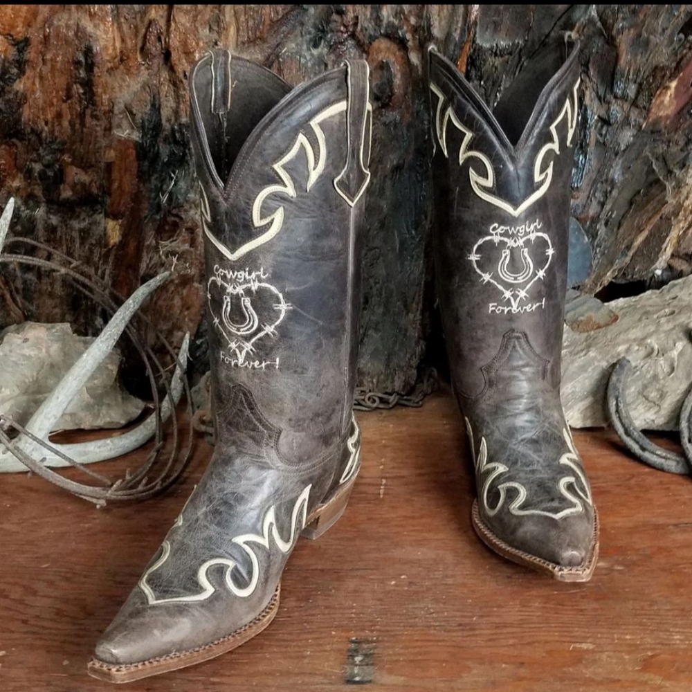 NWOB Pecos Bill cowboy boots 10B - Picture 6 of 6
